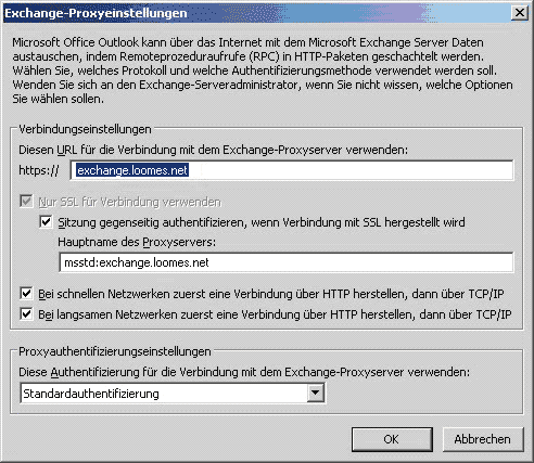 Loomes Exchange Server